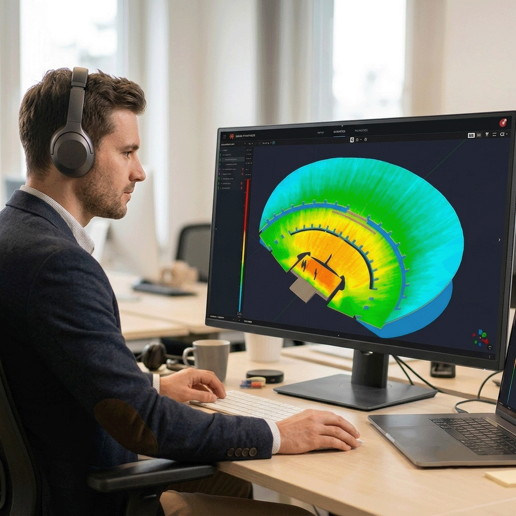 Modélisation de la diffusion du son en 3D